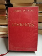 LOMBARDIA - Guida Rossa Touring Club Italiano TCI 1970 8° edizione