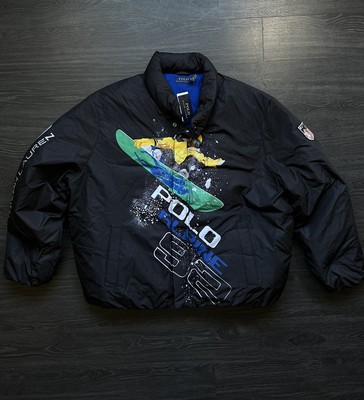 Polo Ralph Lauren Alpine 1992 Ski Snowboard Down Jacket Snow Beach Hi Tech 92