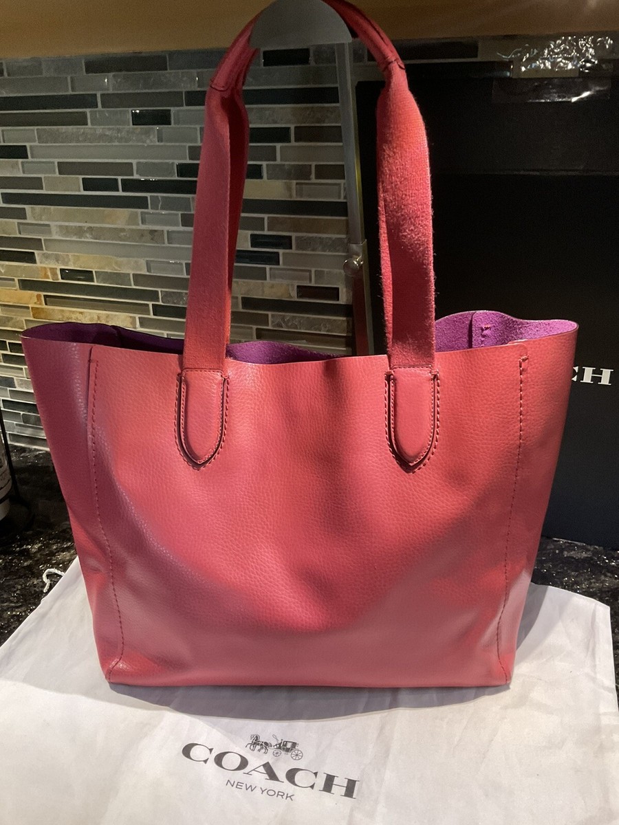 Coach Large Derby Tote Bag Pink 58660 Barbie Bag | eBay