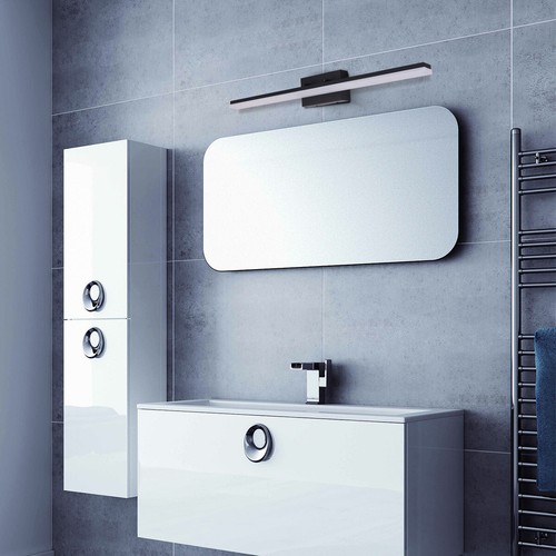 36in Modern LED Vanity Light for Bathroom Lighting Dimmable 36W Black 5000K - Bild 11 von 11