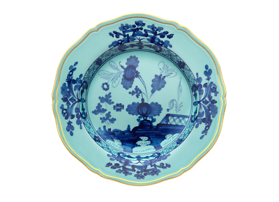 Richard Ginori Oriente Italiano - Flat Plate 26.5Cm Iris Porcelain