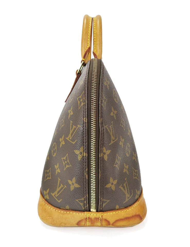 Auténtico bolso de mano Louis Vuitton Alma con monograma #60604 Foto 4 de 4