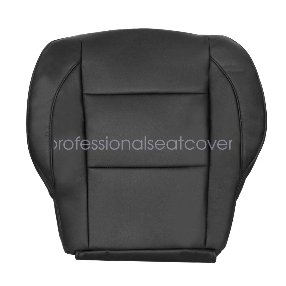 For 2005-2015 Nissan Armada Platinum Driver Bottom Leather Seat Cover Black - Image 2 of 4