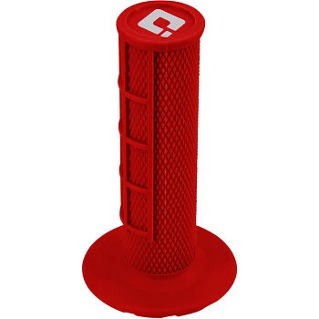 Empuñaduras de bloqueo de medio gofre Emig V2 rojas para Honda CRF150R CRF 150R 2007 - 2023 TODAS Foto 3 de 4