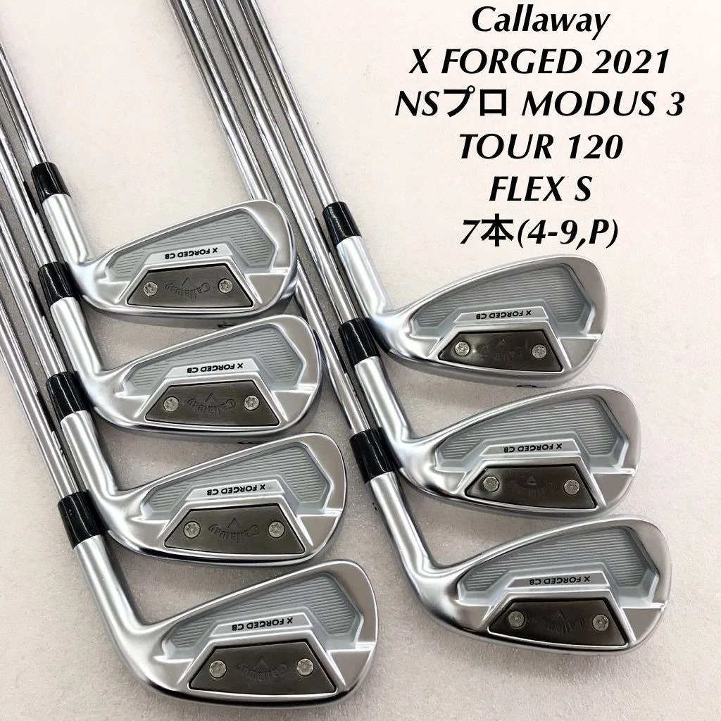 Golf Iron Set Callaway X FORGED CB 2021 N.S.PRO Modus3 Tour120 (S) 7pcs 4-P