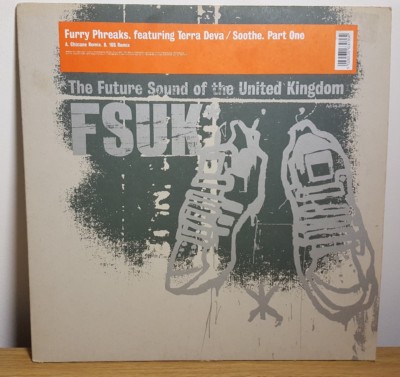 Furry Phreaks feat Terra Deva - Soothe Part One 12'' vinyl 1998