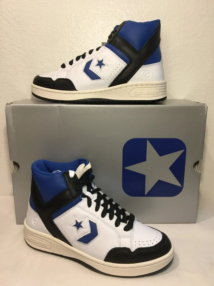 Converse x FRAGMENT Weapon Mid White Sport Royal A06083C Size 9.5