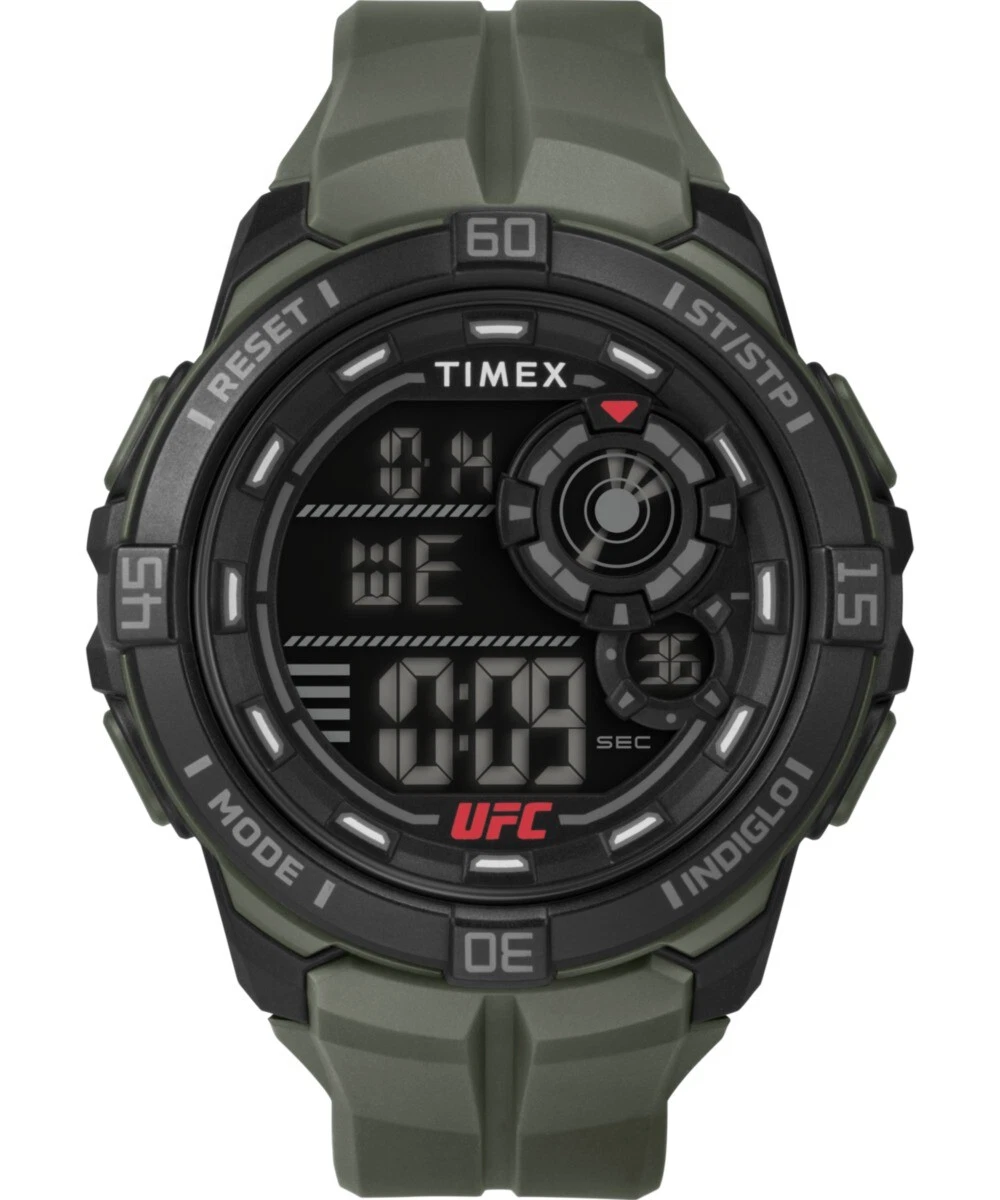 Timex Orologio Uomo Q TW2U95400 – Cassa 38mm Acciaio, Quadrante Verde, Cinturino In Acciaio