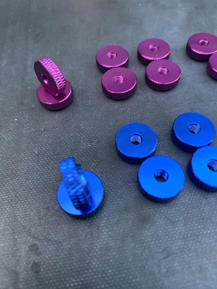 lipo Battery post thumb screws m4 schumacher procat cougar radio control Rc 1/10 - Image 3 of 3