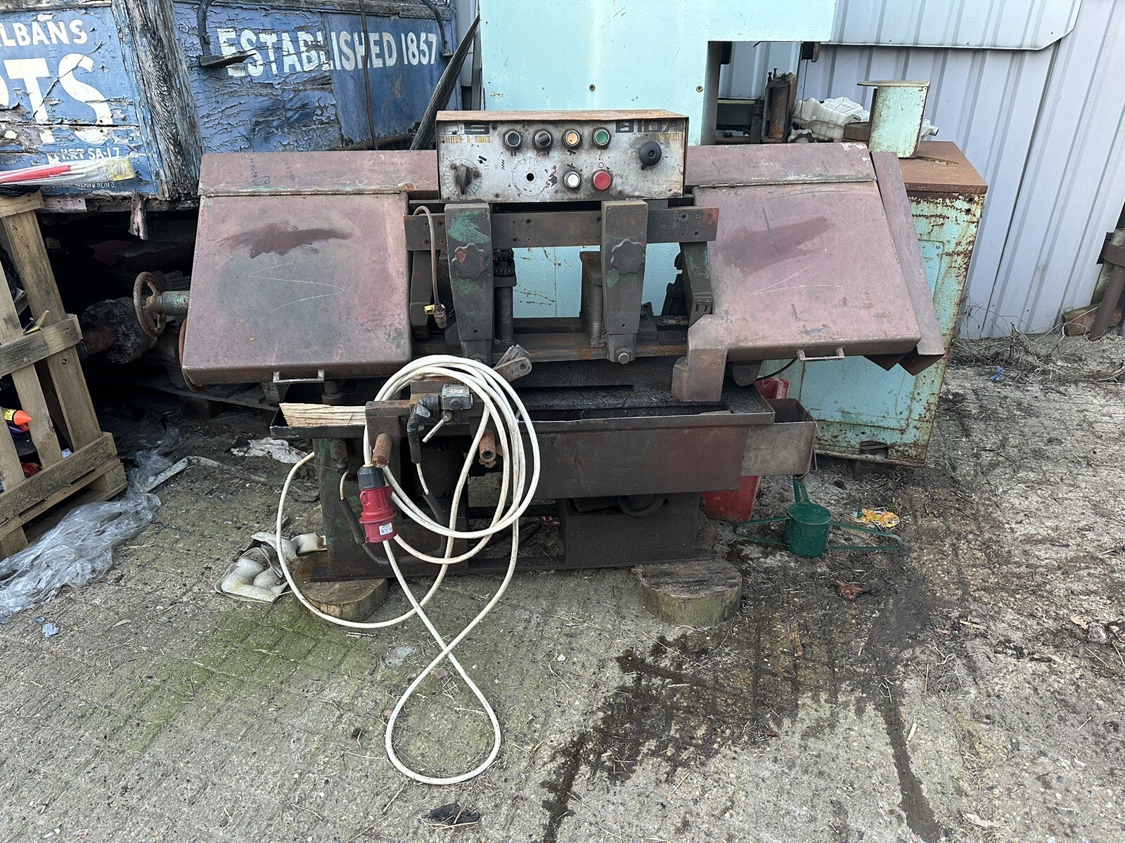 used metal cutting band saws eBay