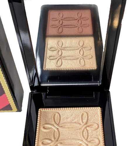 MAC Whisper of Gilt Nutcracker Sweet Copper Face Compact Highlighter Blush New - Picture 3 of 11