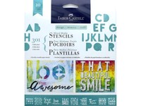 Faber-castell Design Memory Craft Mixed Media Paper Stencils Used With Gelato... on sale Faber-castell Design Memory Craft Mixed Media Paper Stencils Used With Gelato... on sale