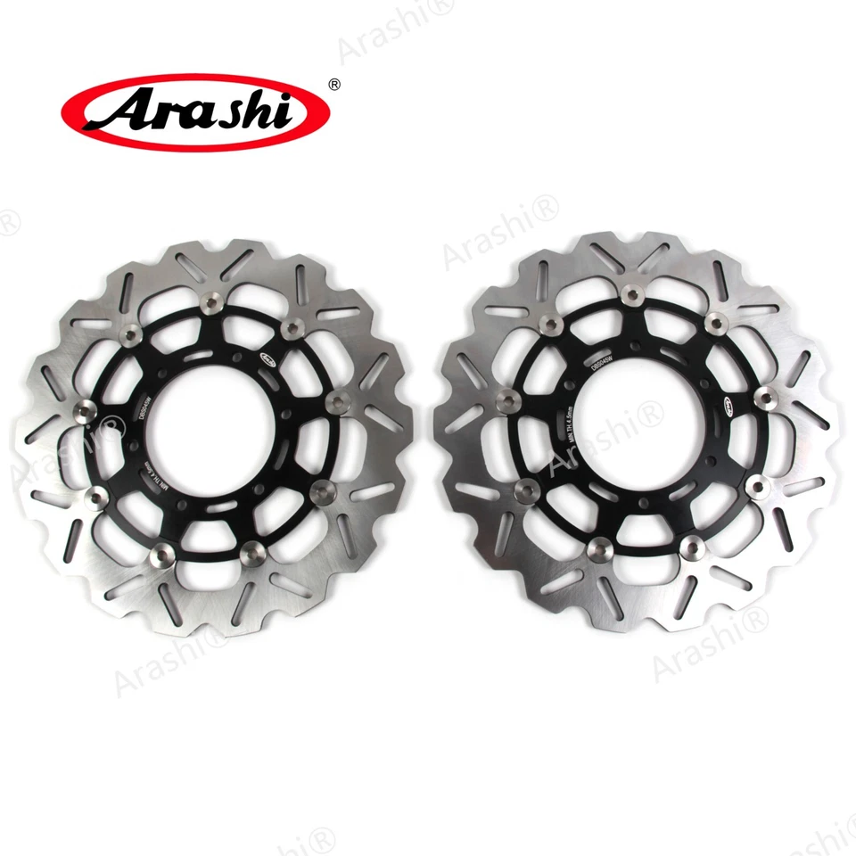 Rotores de disco de freno delanteros traseros para Suzuki GSXR750 GSXR600 2008 - 2017 2011 2012 Foto 4 de 4