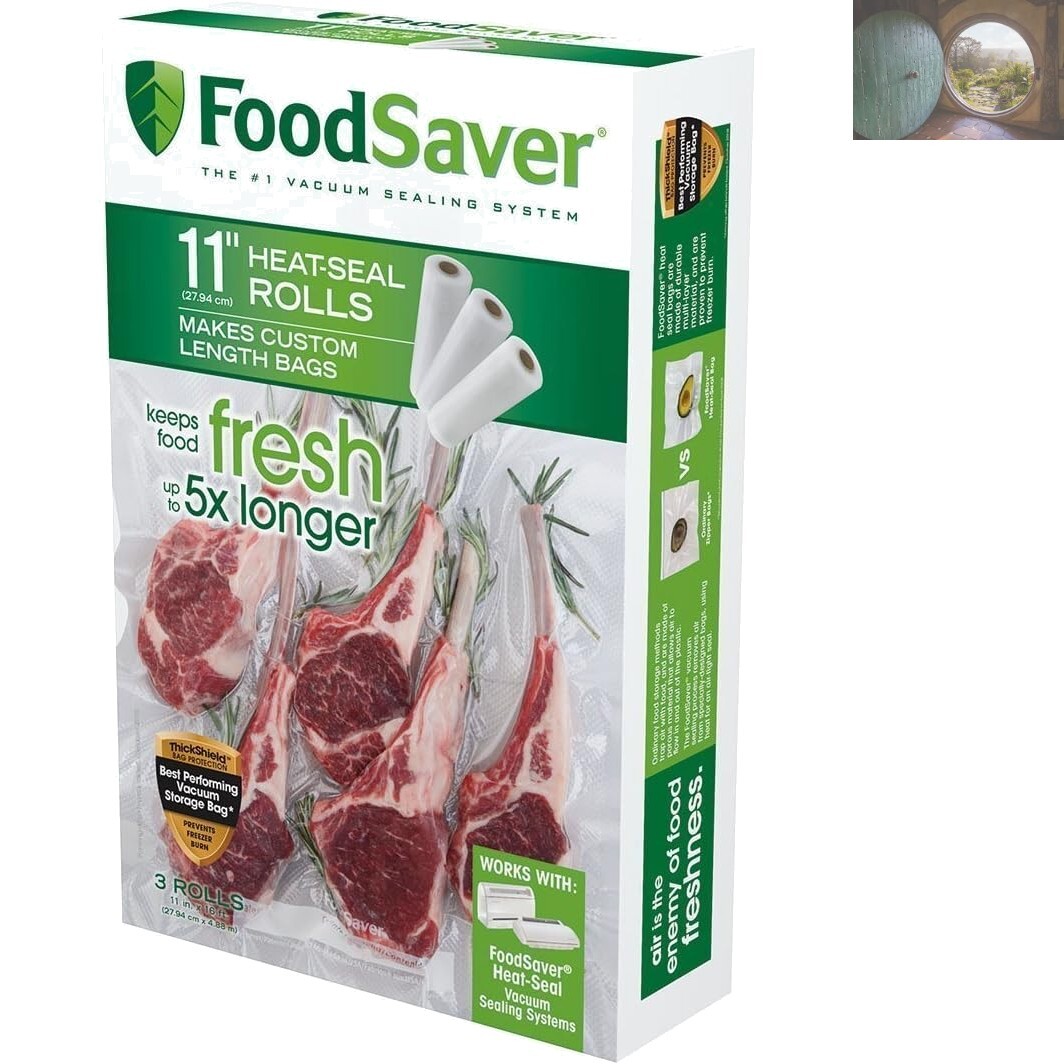 BPA-Free 11x16 Airtight Vacuum Sealer Bags for Food Storage & Sous Vide