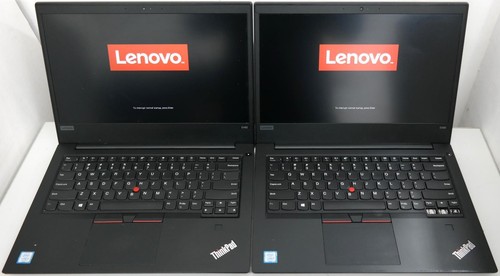 Lot 2 Lenovo ThinkPad E480 i5-8250U 1.60GHz 8GB RAM 256GB SSD 500GB HDD 14in FHD - 第 1/10 張圖片