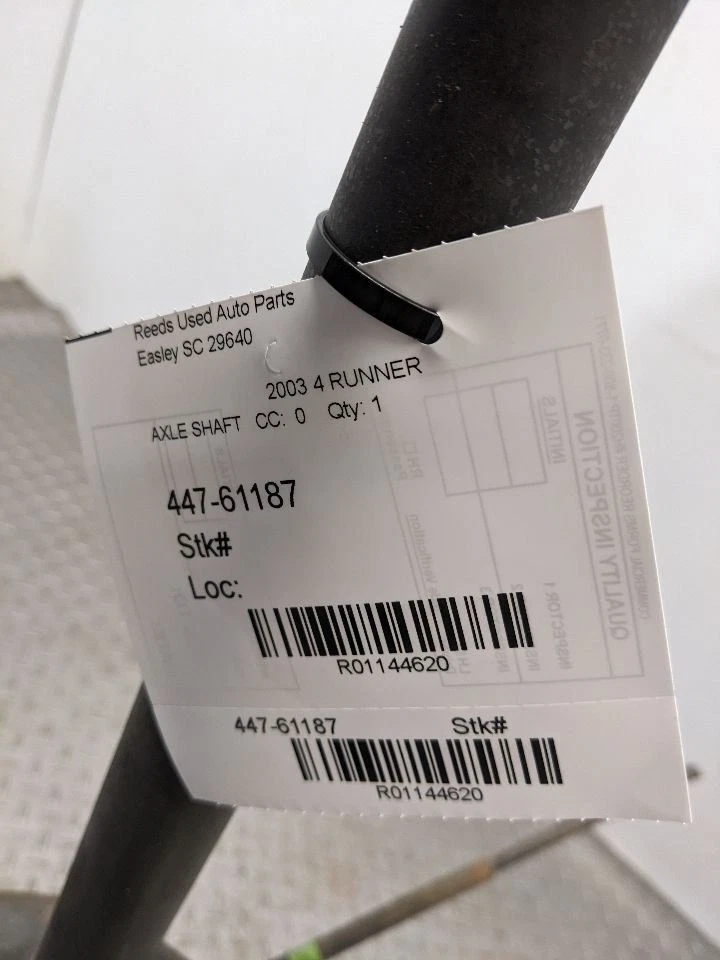 Eje de paso derecho derecho eje trasero para 03-09 LEXUS GX470 1144620 Foto 2 de 4