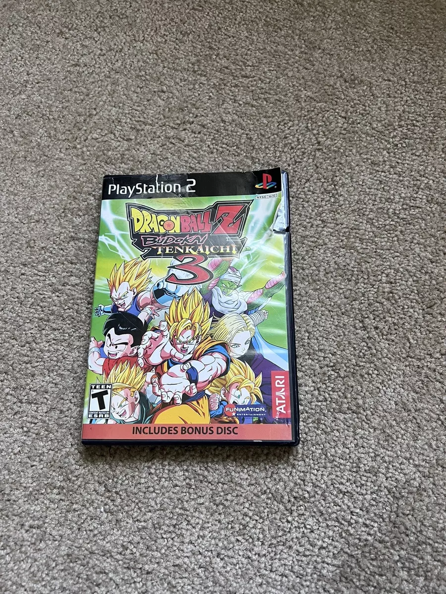 Dragon Ball Z Budokai Tenkaichi 3 with Bonus Disk - (PS2) PlayStation 2  [Pre-Owned]