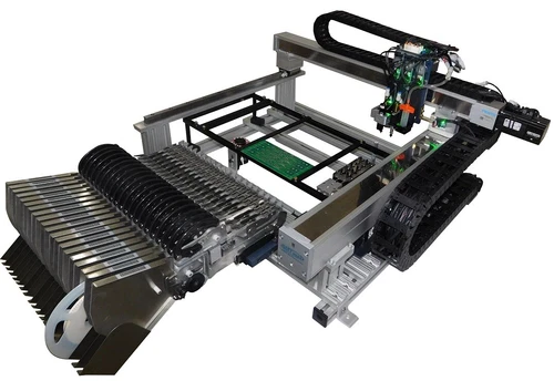 SMTmax QM1100-B Pick and Place Machine | Desktop SMT PCB Assembler 3000PPH