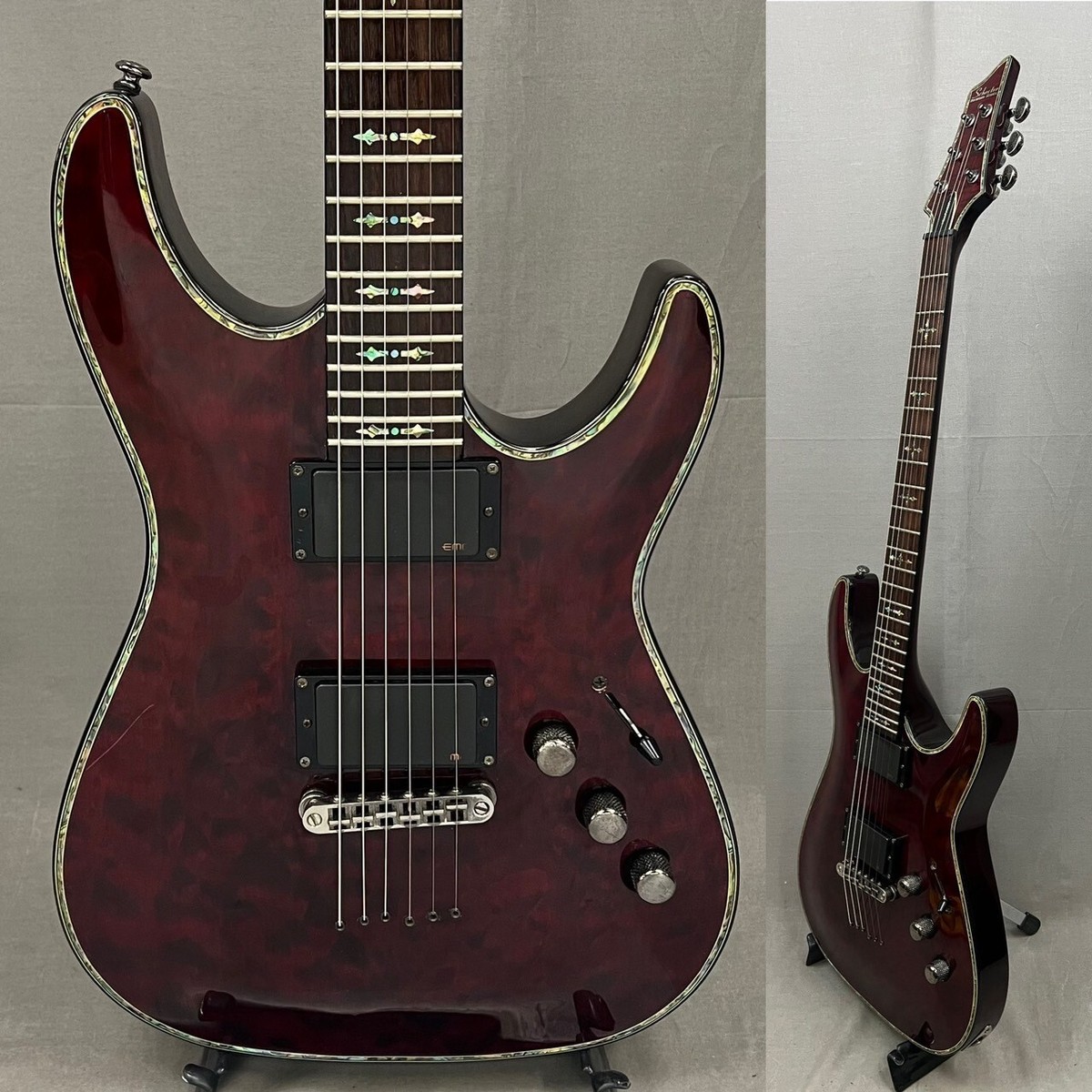 SCHECTER HellRaiser C-1 AD-C-1-HR w/soft case USED | eBay