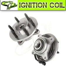 2 Front Wheel Bearing & Hub Assembly 4WD AWD For 2004 2005 Ford F-150 F150 6 Lug