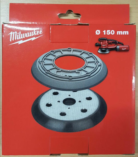 Genuine Milwaukee 150mm Sanding Base Plate Backing Pad Ros150 Ros150e2