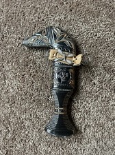 Omani Khanjar Replica Dagger Middle Eastern Knife Silver Gold 2 Tone
