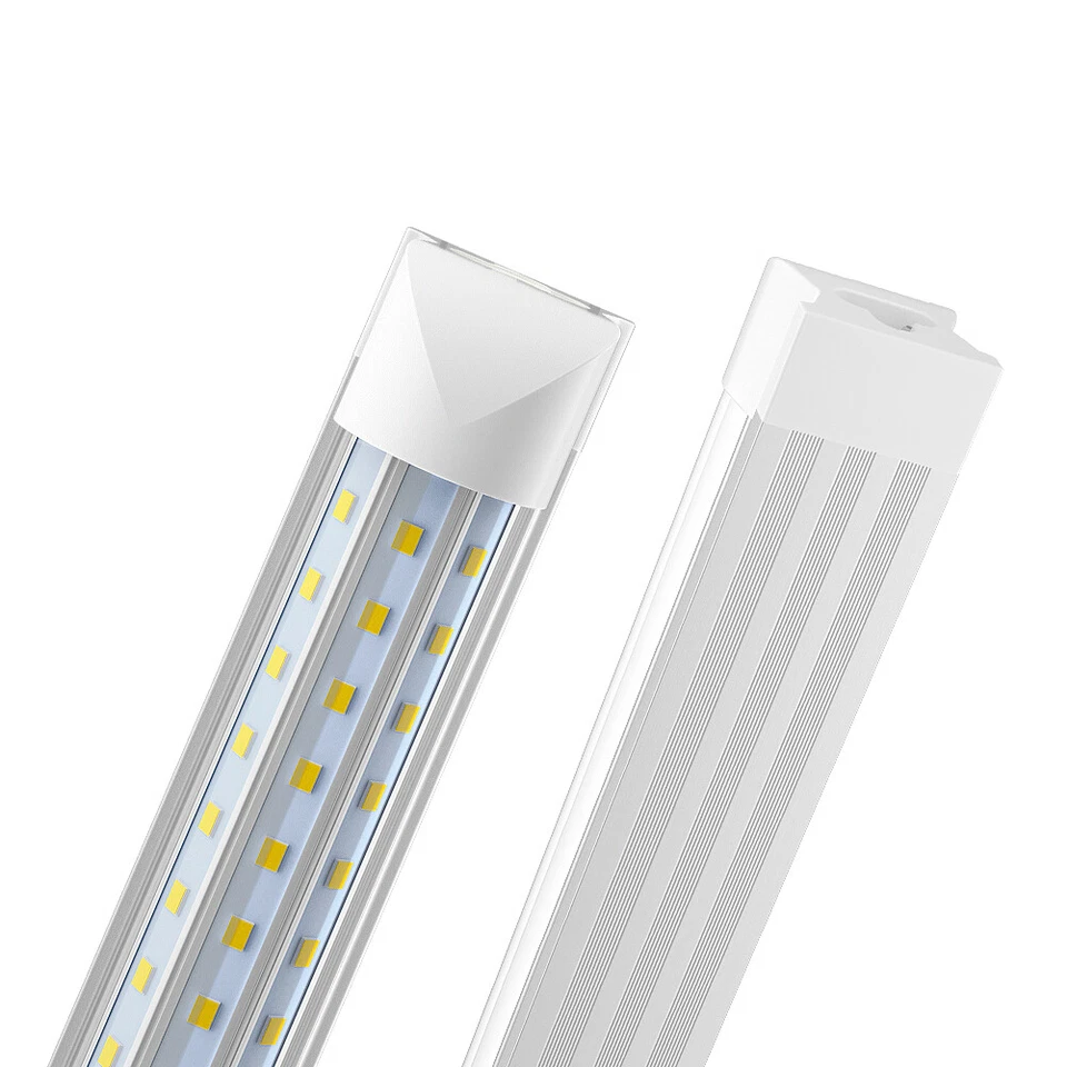 T8 8FT LED Tube Light Garage Ceiling Lamp 120W LED Shop Light Fixture 5000-6000K - Image 3 of 4