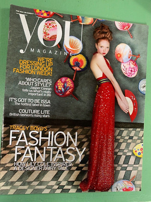 YOU mag 18-Sept-2005 LILY COLE Jasper Conran Navin Chowdhry Justine Picardie UK