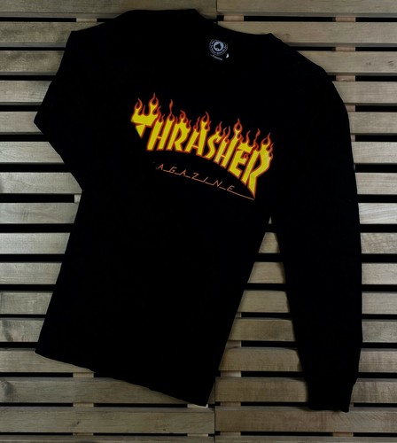 Mens Long Sleeve Sweatshirt Thrasher 