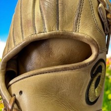 ASICS Gold Stage Infeel Baseball Glove, Made in Japan, Infielder's, Naby-008