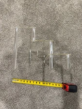 Display Stand Tall Riser Type Small Size Lucite 7" x  15", 3 row