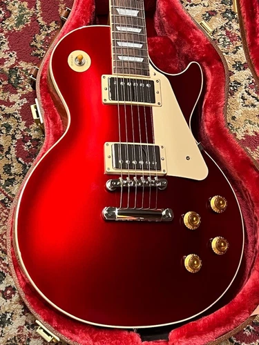 Gibson Custom Color Series LP Standard 50s Plain Top ~Sparkling Burgundy~ #GG97w