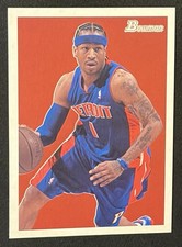 Allen Iverson Card - 2009-10 Topps Bowman '48 #22 - Detroit Pistons, 76ers