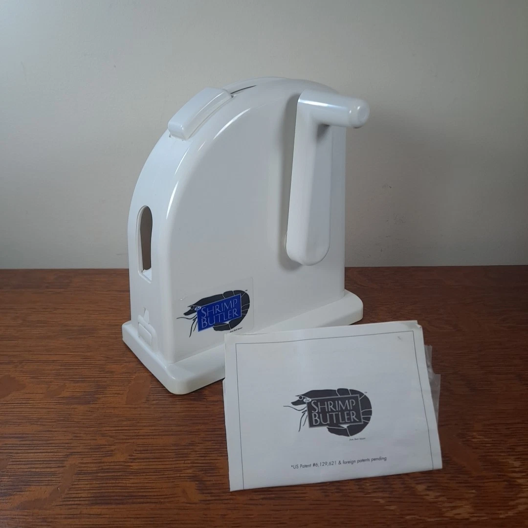 Shrimp Butler by Shell Master Easy Peeler & De-veiner USA Made