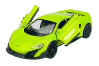 Welly Mclaren 675LT Coupe Grun 1:34 Die Cast Metal Model Neu Im Kasten 43757