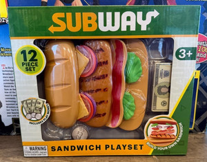 アメトイ ヴィンテージ プレイフード ままごと SUBWAY 未使用 Subway Play Food | eBay