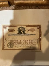 New York Central Railroad Co. Stock   1-99 Shares   Brown   1930s-40s/