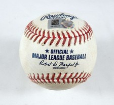 2023 Phillies Nationals Game Used Baseball Yunior Marte Alex Call Ball. 229