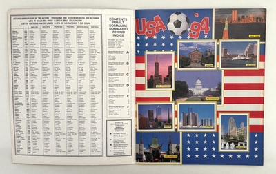 ALBUM FIFA World Cup USA 1994 PANINI MAGAZINE Complete Reprint
