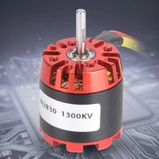 N2830 1300KV Metal Remote Control External Rotor Brushless Motor for A2212