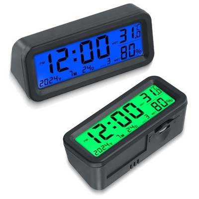 Auto Uhr Digital Uhr Solar Mini Car Clock für Armaturenbrett