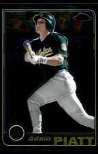 Adam Piatt 2001 Topps Chrome #32 Athletics MLB READ FREE SHIPPING AutographDen