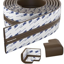 PreFit Broad Fireplace Edge Corner Protector Extra Wide 9ft Edge 2 Corners...