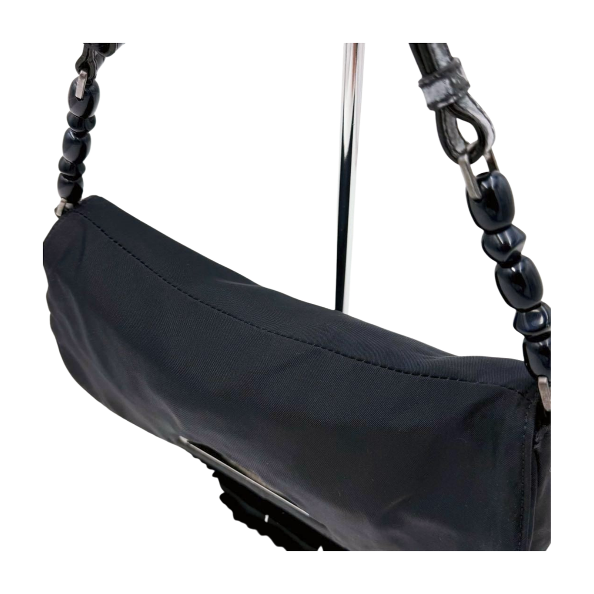 バッグ Dior Maris Pearl bag By Galliano Vintage Dior Maris Pearl Shoulder Bag by Galliano Black