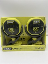 RYOBI ONE 18V Cordless VERSE Clamp Speaker 2-Pack Tools Only 