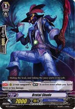Vanguard TCG card BT17/131EN C Brutal Shade Blazing Perdition