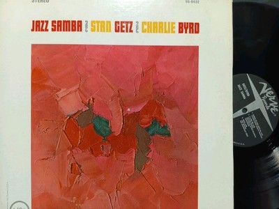STAN GETZ CHARLIE BYRD JAZZ SAMBA  V6-8432 LP VINYL RECORD