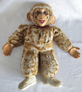 Vintage Rubber Faced Monkey | eBay