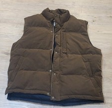 Timberland Vest Mens Brown XL Brown Puffer St...