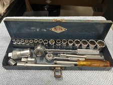 Sk Diamond 3814drive Ratchet Socket Set 24 Pcs In Blue Metal Box 316-34 Sk Diamond 3814drive Ratchet Socket Set 24 Pcs In Blue Metal Box 316-34